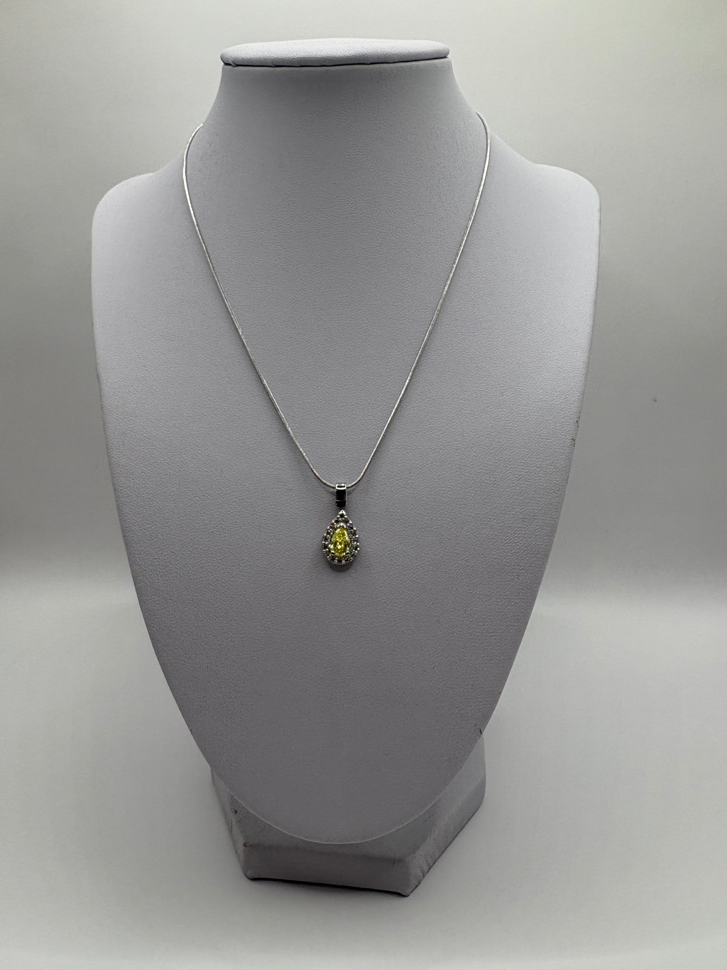 Yellow Diamond Pendant