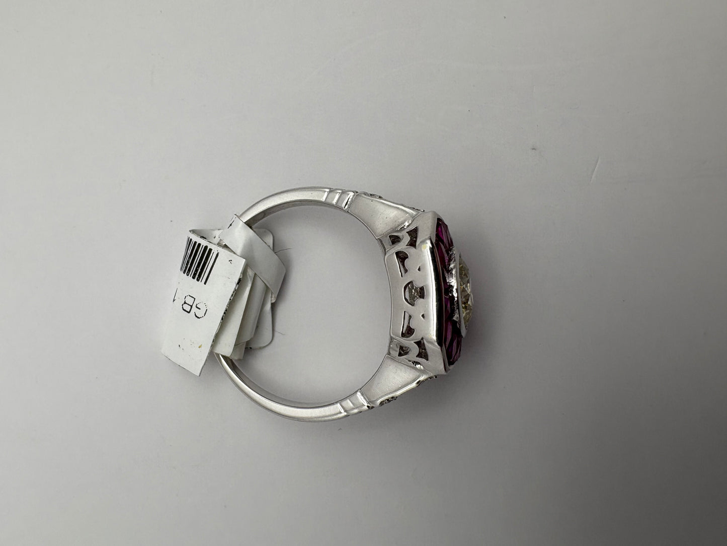 Diamond & Ruby ring