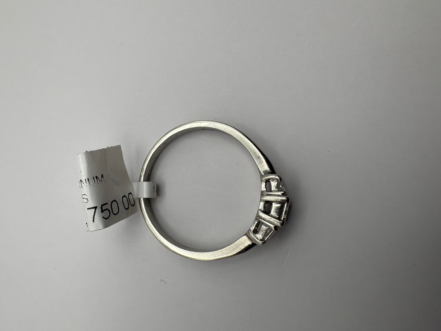 75pts Diamond 3 stone Ring