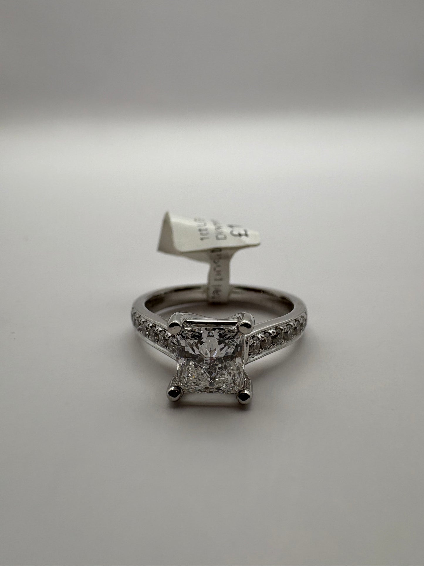 1.51ct Princess cut Lab Grown Diamond Ring