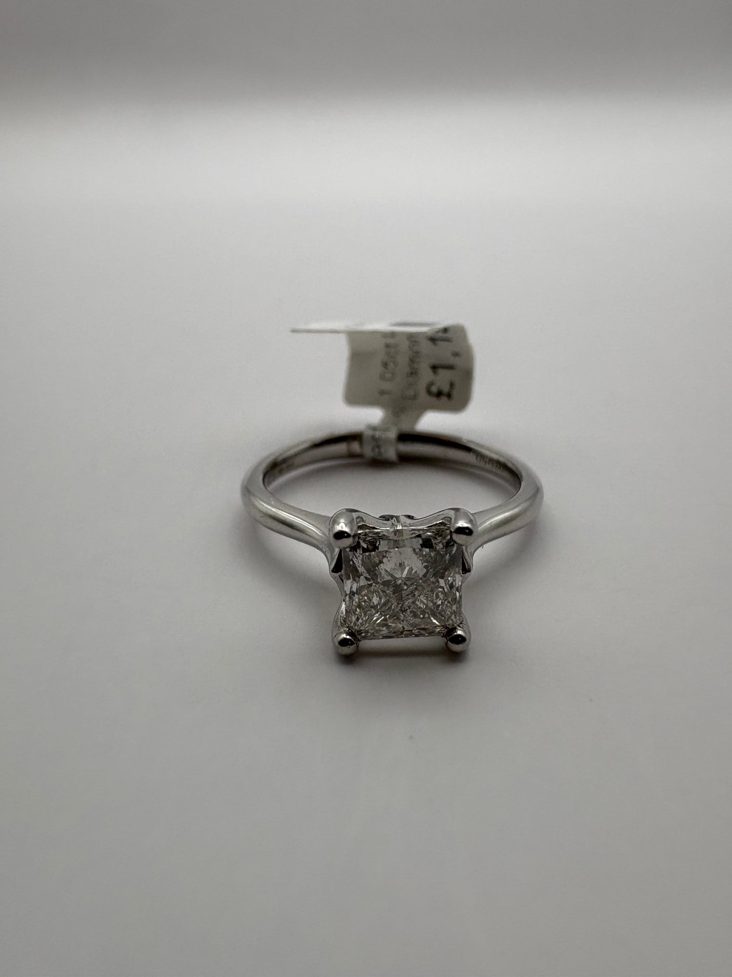 1.05ct Princess Cut Lab Grown Diamond