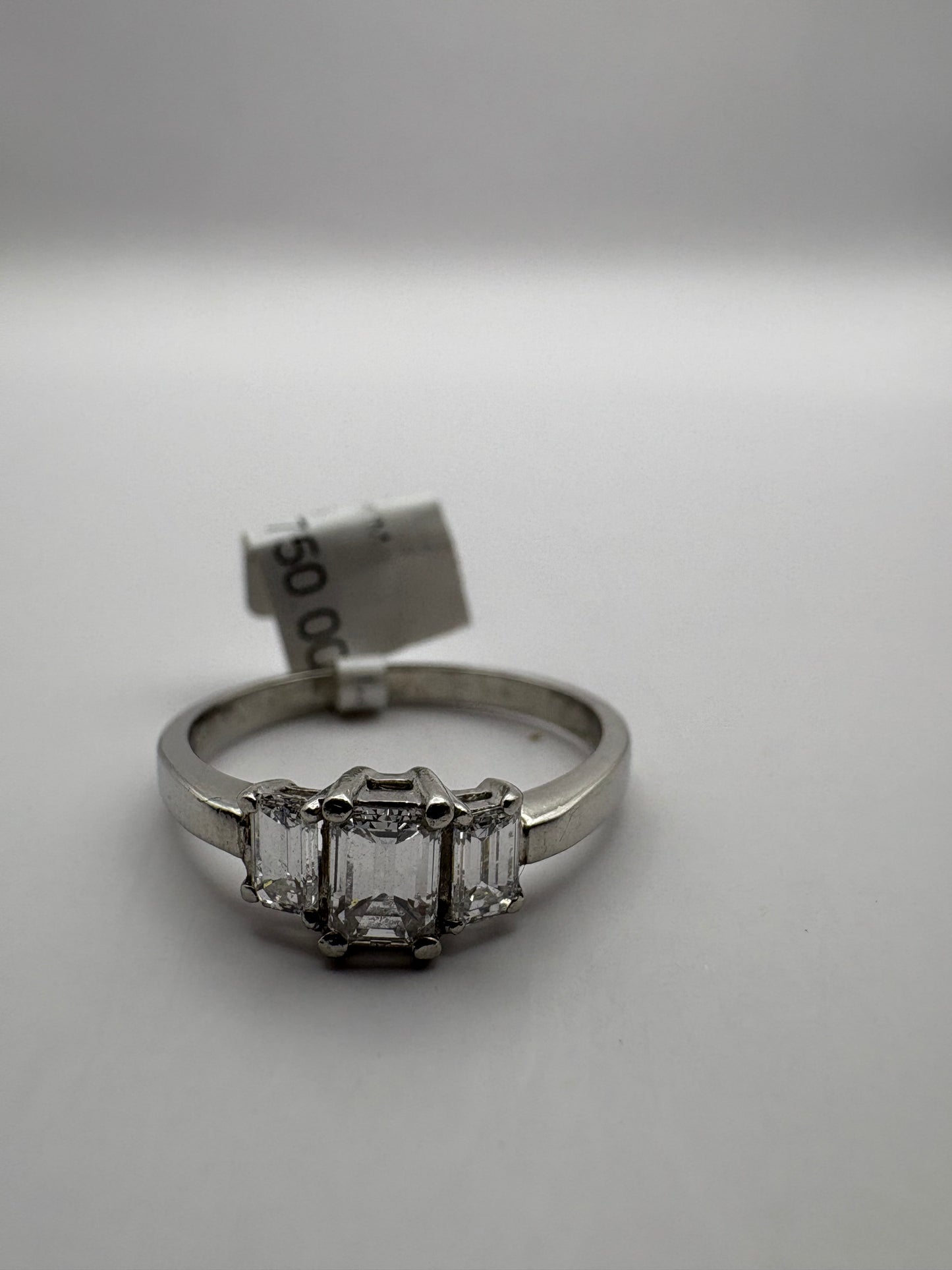 75pts Diamond 3 stone Ring